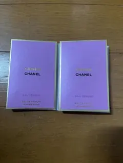CHANEL チャンス　オー　タンドゥル　オードゥ　パルファム　サンプル品　2個