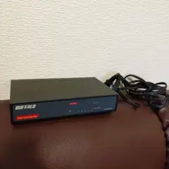 BUFFALO LSW3-GT-5NS/BK 5ポート ギガ対応スイッチングハブ