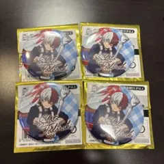 ヒロアカ オープンスクール 缶バッジ 轟焦凍 カップケーキ ノーマル 4個セット