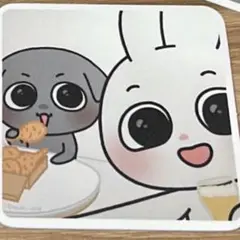 Kkamung&Angto カムンとアント カフェ ノベルティ コースター