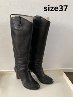 ★美品★ LAUTRE CHOSE ロングブーツ L'AUTRE CHOSE ロートレショーズ ロングブーツ 22 ブラウン 中古