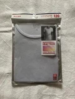 新品　ユニクロ　ヒートテック　UネックT　半袖　120