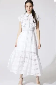 rienda フリルワンピース