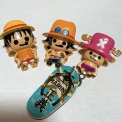 【希少品】ワンピース フィギュア ルフィ エース チョッパー 4点セット