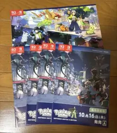 Pokémon LEGENDS Z-A チラシ　5部