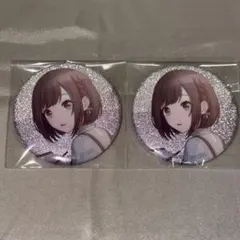 43c 東雲絵名 グリッター缶バッジ プロセカ
