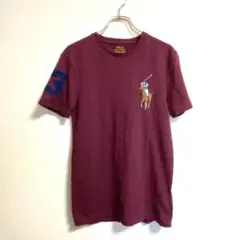 《Polo Ralph Lauren 》ビッグポニー 刺繍 ワインレッド【S】のサムネイル