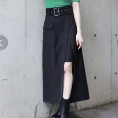 MURUA ロングタイトスカート ブラックのサムネイル