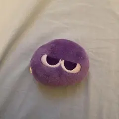ぷよぷよ ぬいぐるみ ヘアクリップ 보라색