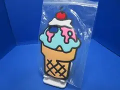 ソフトクリーム ケース シリコン　 iPhoneSE（第3・2世代） ブルー