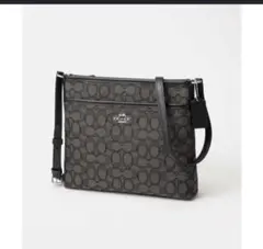 Coach ブラック ショルダーバッグ