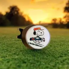 ゴルフマーカー　クリップ付　磁石　25mm