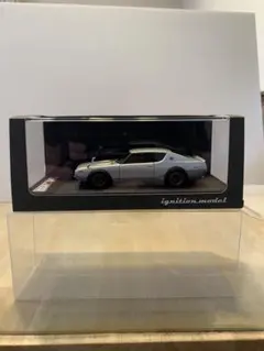 イグニッションモデル　1/43 スカイライン　GT-R KPGC110 シルバーのサムネイル
