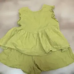 la poche biscuit ノースリーブタンクトップ セットアップ　140