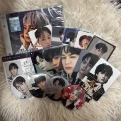 JO1 豆原一成 トレカ／缶バッジ／HIMP FC円盤 セット売り