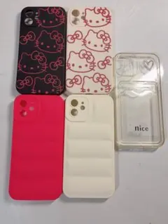 iPhone12 スマホケース5点セット