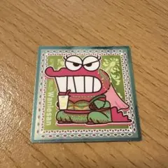 チョコビシール　ワニ山さん　レア　キラキラ