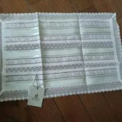 銀座和光　手染めレーステーブルセンターL日本製未使用タグ付き