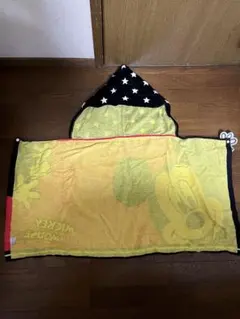 ミッキーマウス フード付きタオル
