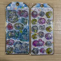 《国内正規品》ぷくぷくあわわちゃん　ウォーターインシール　2種類セット