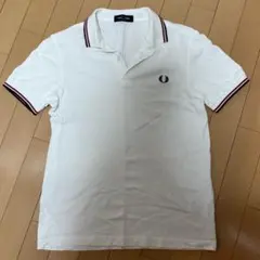FRED PERRY 半袖ポロシャツ ホワイト ティップラインのサムネイル