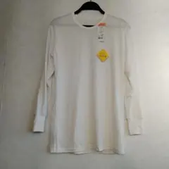 た*や様 新品　ヒートウォーム　Mサイズ ホワイト 長袖 シャツ　インナー