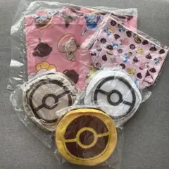 ポケモン エコバッグ ポーチ 5点セット ミスド セブンイレブン