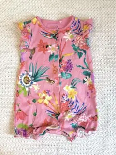 next baby ロンパース ピンク アロハ花柄 3monthのサムネイル