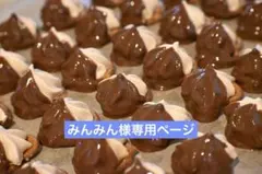 みんみん様専用ページ︎︎☺︎チョコドリップメレンゲプレッツェルクッキー