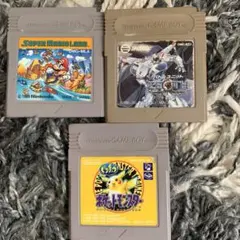 ゲームボーイ ソフト バトルユニットゼオスなど3本セット