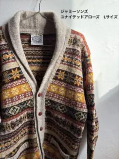 ☆最終値下　Jamieson's ユナイテッドアローズ　Lサイズ　セーター中古のサムネイル