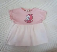 ドキンちゃん チュールTシャツ アンパンマン 90 普段着　通園着