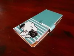 Google Pixel 9 手帳型 スマホケース スヌーピー　ターコイズ