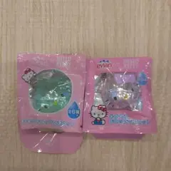 【新品・未開封】　evian ハローキティ ドロップマスコット 2個セット