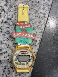 【ジャンク品】未使用 SEIKO セイコー アルバ アニメ　ディズニー ドナルドのサムネイル