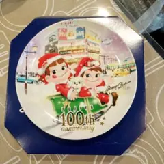 不二家 ペコちゃん クリスマスプレート 5枚セットのサムネイル
