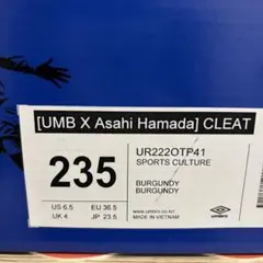 umbro koreax asahi hamada 23.5cmのサムネイル
