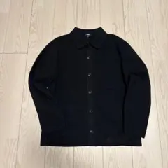 【ユニクロ】ミラノリブシャツカーディガン　L