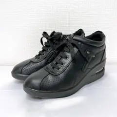 旅日和 TABIBIYORI スニーカー 23.5 サイドジップ 厚底 軽量