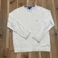 TOMMY HILFIGER ニット セーター M アイボリー
