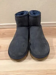 UGG ムートンブーツ ネイビー 日本サイズ38