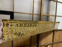 ナイアガラ　シャンデリア　ダブルチェーン　LED付き　値下げ中‼️ ナイアガラ シャンデリア ダブルチェーン LED付き 値下げ中‼️ 壁掛