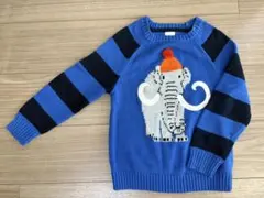 GYMBoree 4T 象刺繍セーター