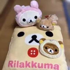 リラックマ コリラックマ テイッシュカバー 3個セット - メルカリ