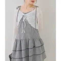 新品　continuer de NICE CLAUP レースボレロ　キャミ