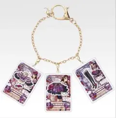 アイカツ一番くじB賞-アイカツ！カード★バッグチャーム A らんプレミアムドレス