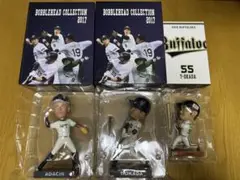 【オリックスバファローズ】安達了一 T-岡田 ボブルヘッド その他セット