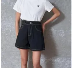 LOVETOXIC ラブトキシック　ベーシックショートパンツ　黒160 L