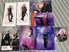 ミュージカル刀剣乱舞　村雲江 ポストカード・クリアシート・缶バッジ セット
