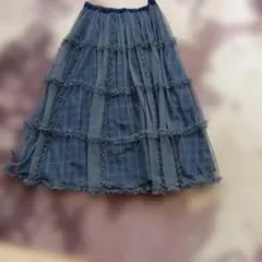 おしゃれウォーカーフリル付きスカートのサムネイル